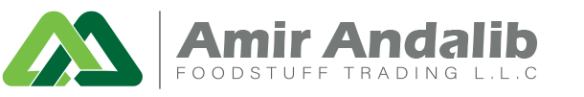 Tamarix – Amir Andalib Foodstuff Trading logo, representing a global supplier of nuts, dried fruits, spices, and coffee for B2B markets.